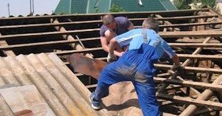 Демонтаж крыши в Заинске - стоимость работ от 733 рублей за м2
